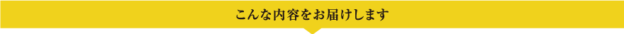 こんな内容をお届けします