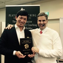 【国際的コーチ　マイケル・ボルダックより表彰していただきました。＆「苦しい時にブレイクスルーを起こすには？」】　　教育講演家　木村玄司