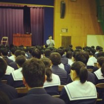 【中学生からの一言がズシンときました】春日井市立南城中学校さんの講演　感想より　　教育講演家　木村玄司